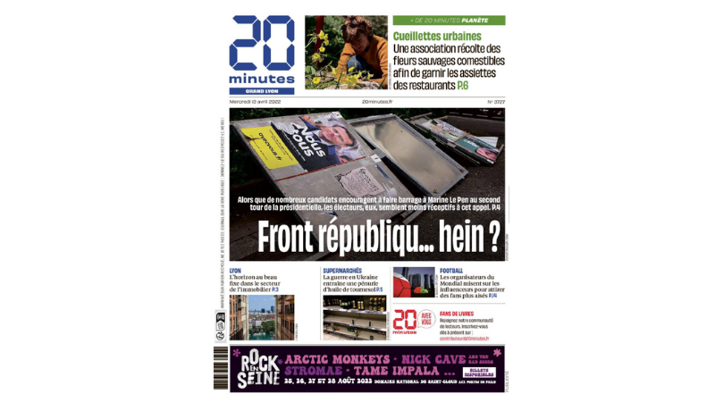 Grève à « 20 Minutes » : pas d'édition papier aujourd'hui