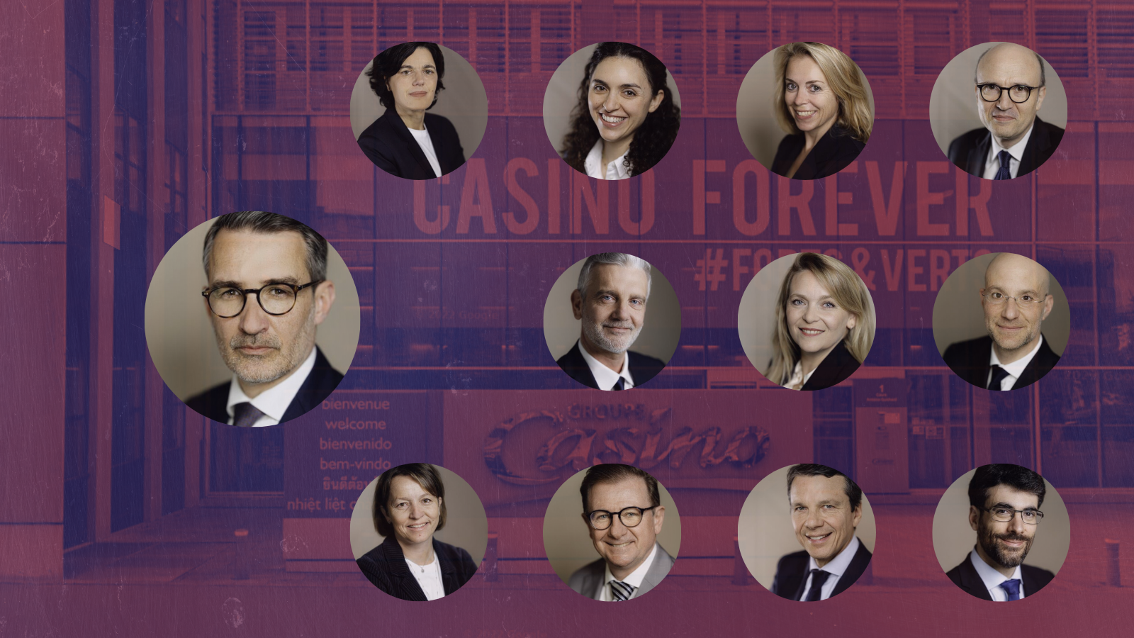 Casino dévoile son état-major