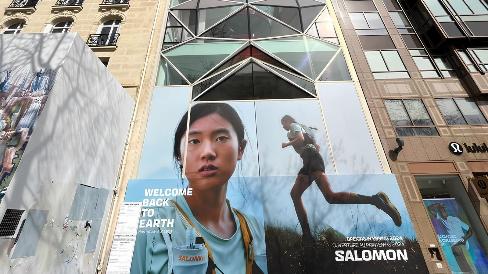 Salomon prend ses quartiers sur les Champs-Élysées