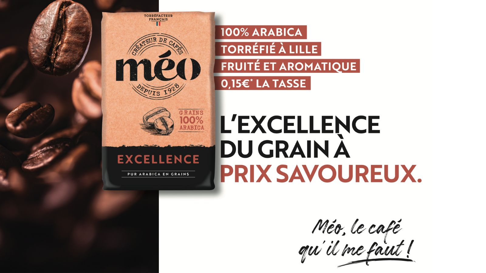 CoSpirit Groupe fait campagne pour Cafés Méo