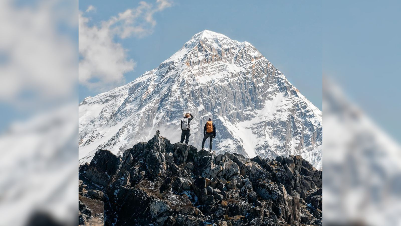 Inoxtag au sommet de l’Everest avec Mathis Dumas