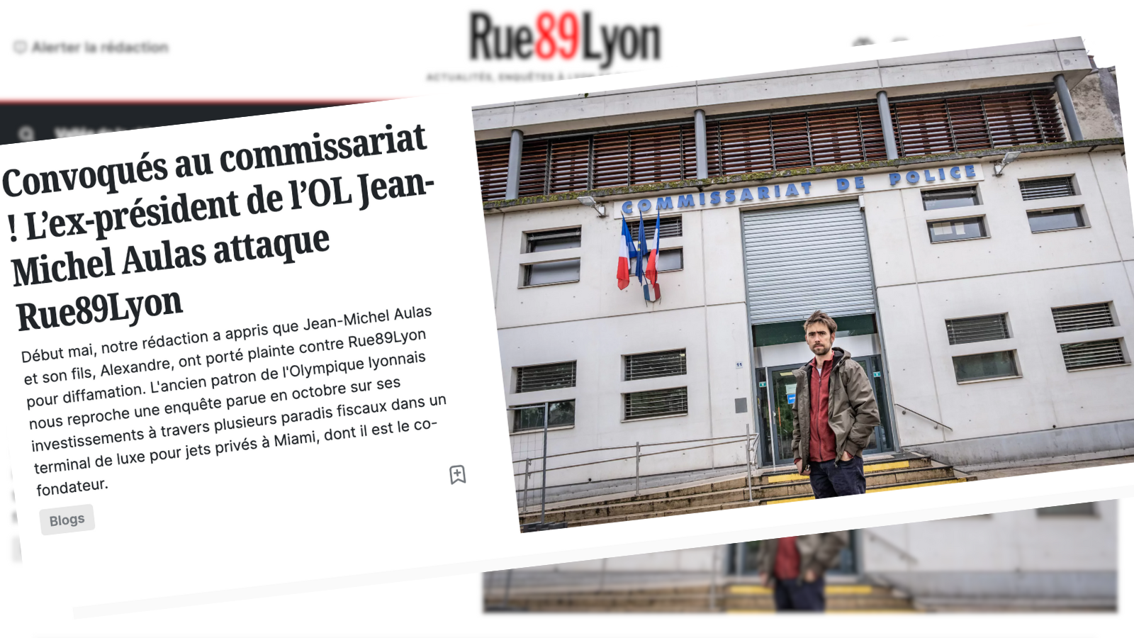 Rue89Lyon attaqué pour diffamation par Jean-Michel Aulas