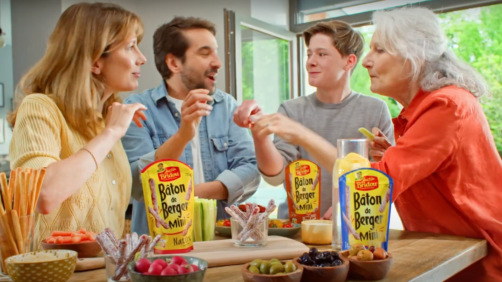 Justin Bridou fête l’apéritif à la TV