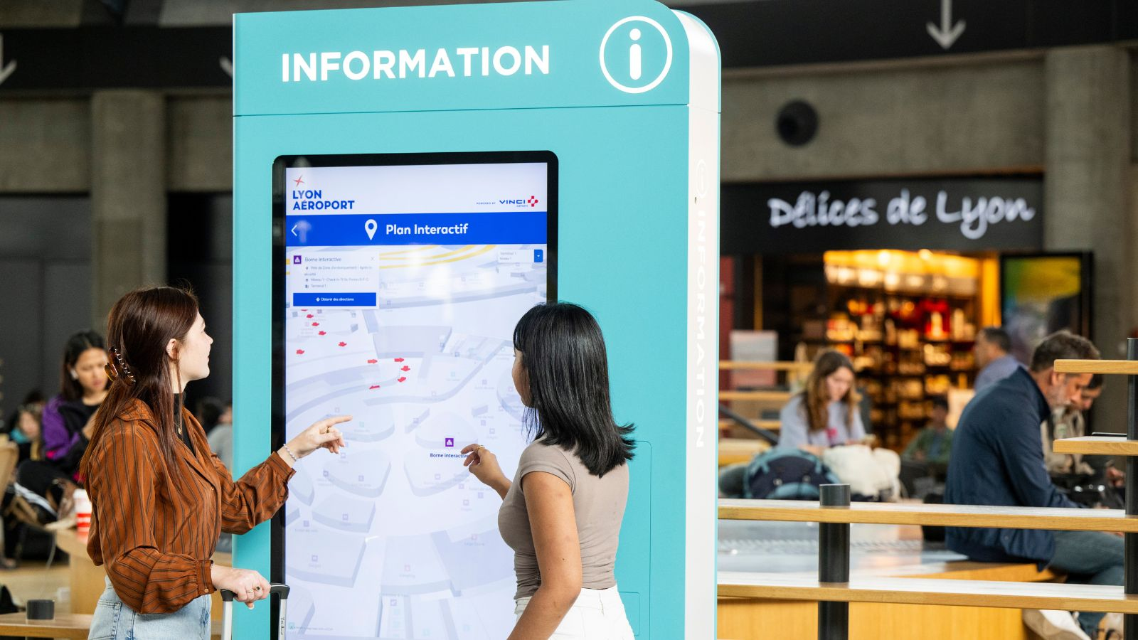 Dynamic View et Digital Cooker équipent l’aéroport de Lyon Saint-Exupéry