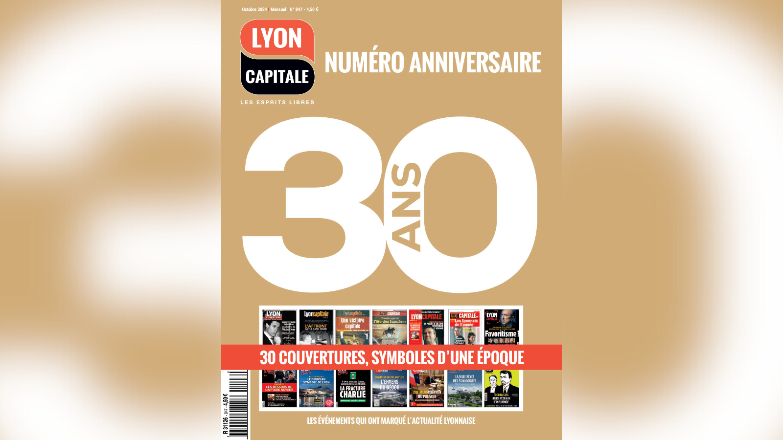 Lyon Capitale célèbre ses 30 ans