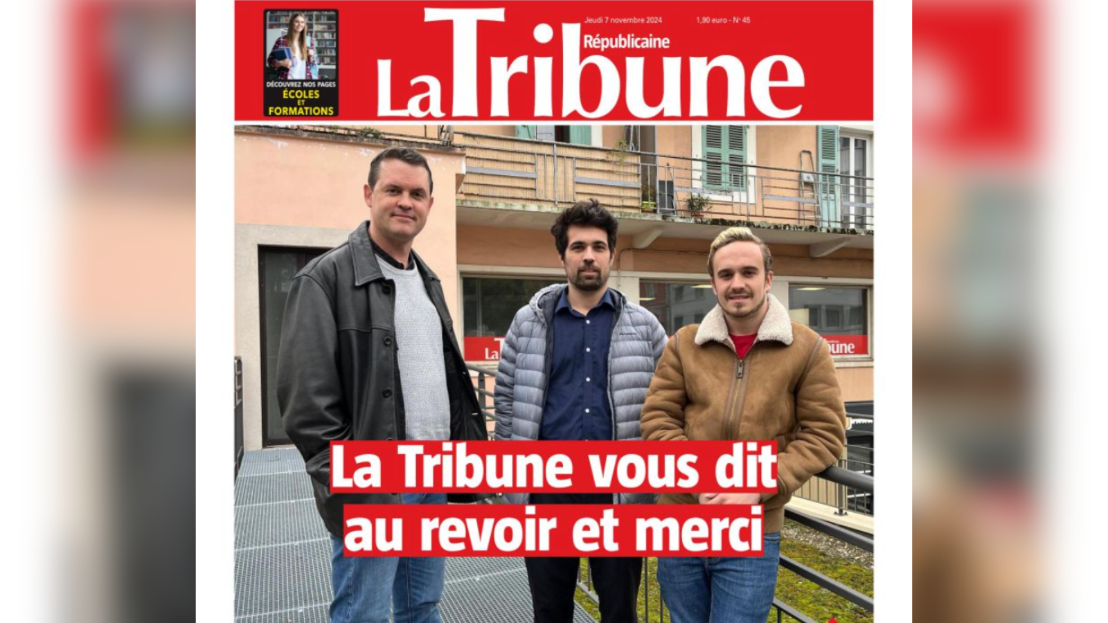 Après 125 ans, La Tribune républicaine cesse sa parution