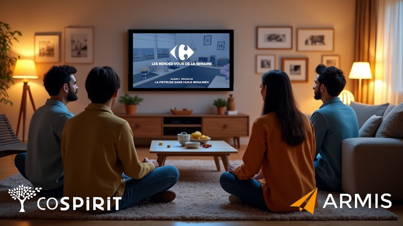 CoSpirit mise sur la TV connectée en local pour Carrefour