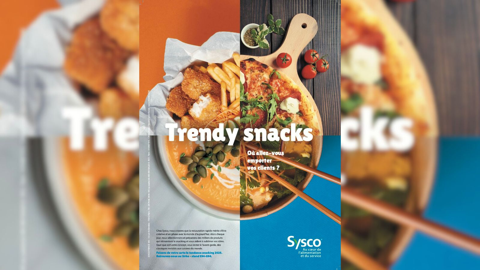 Oozbo lance l’offre de snacking de Sysco