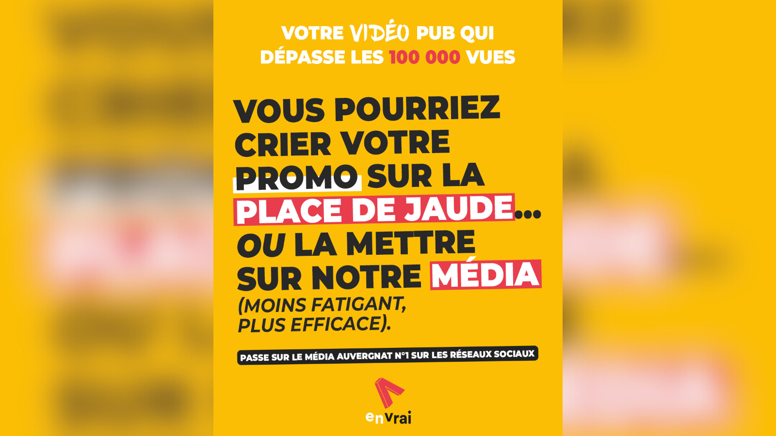 En Vrai montre sa présence partout en Auvergne