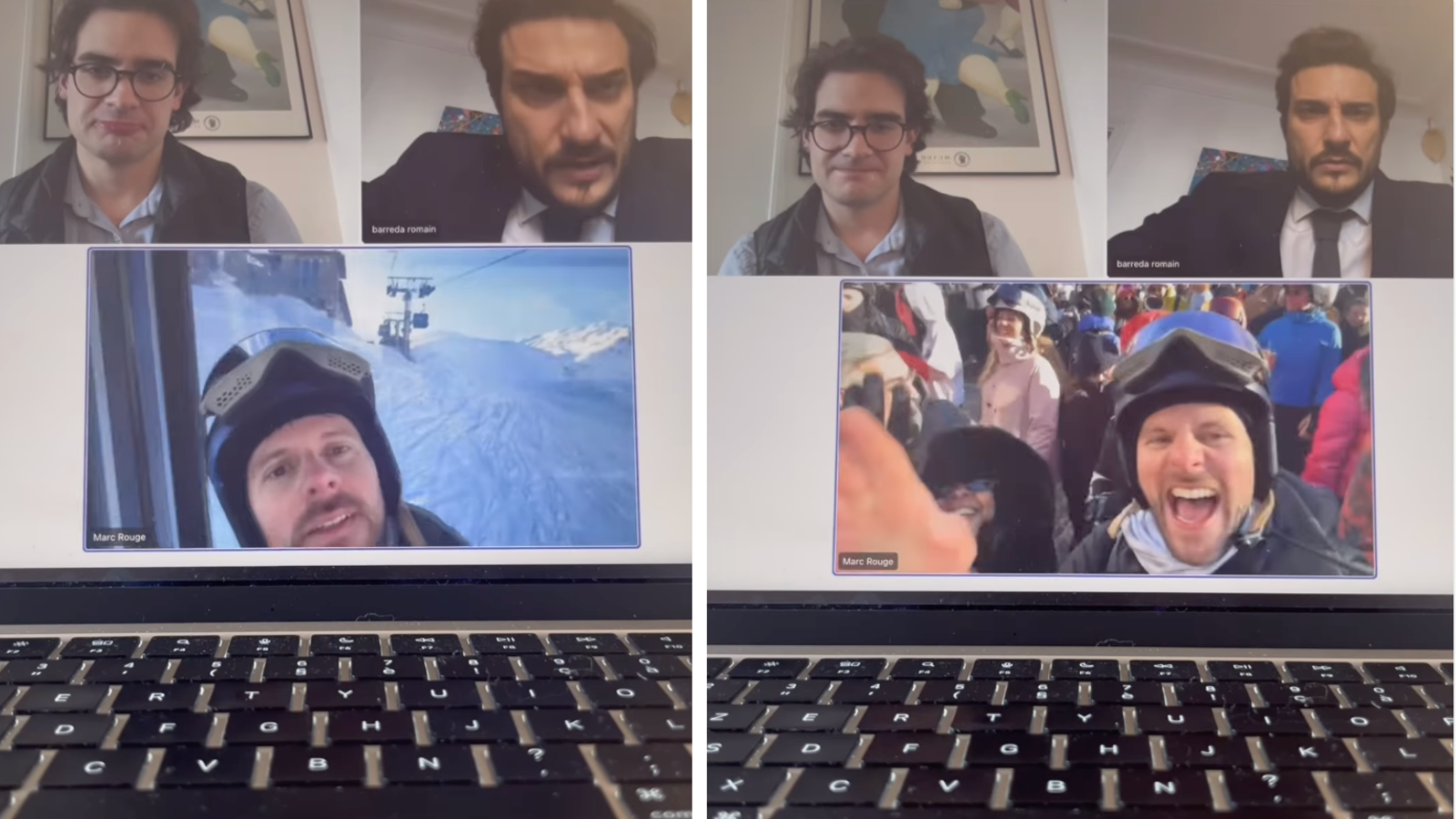 Marc Rougé met son humour au service de Val d’Isère