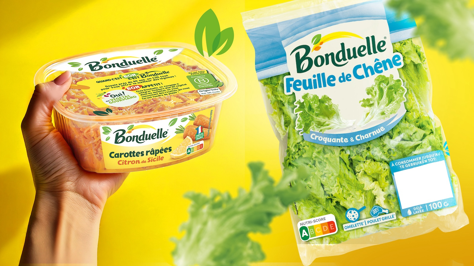 Bonduelle retrouve le sourire au rayon frais avec Team Créatif