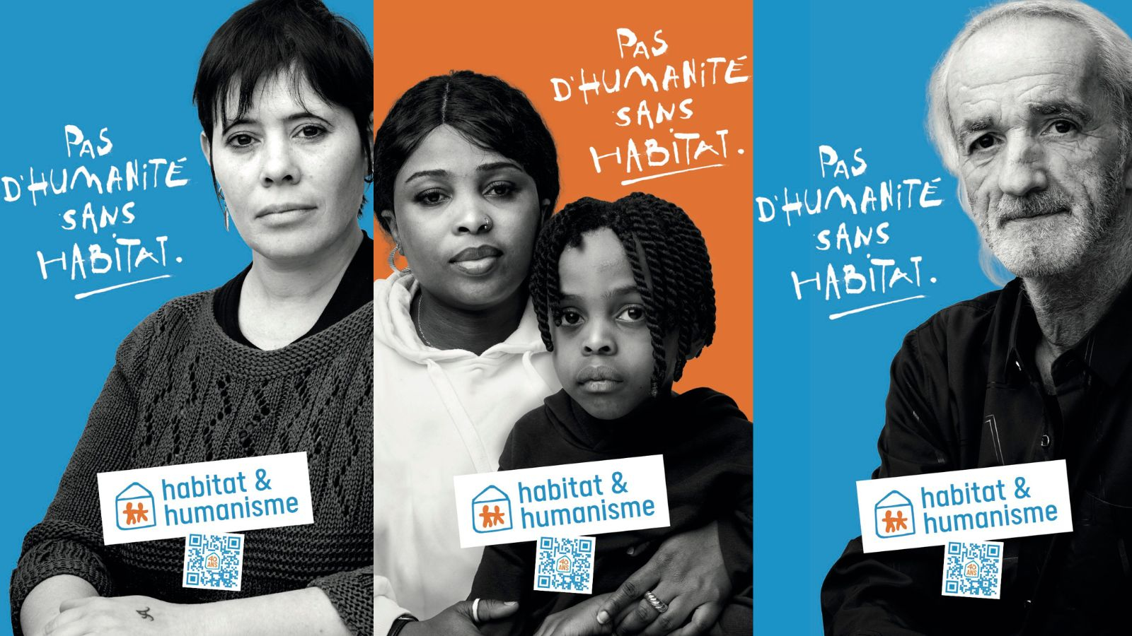 Habitat et Humanisme fête ses 40 ans en affichage