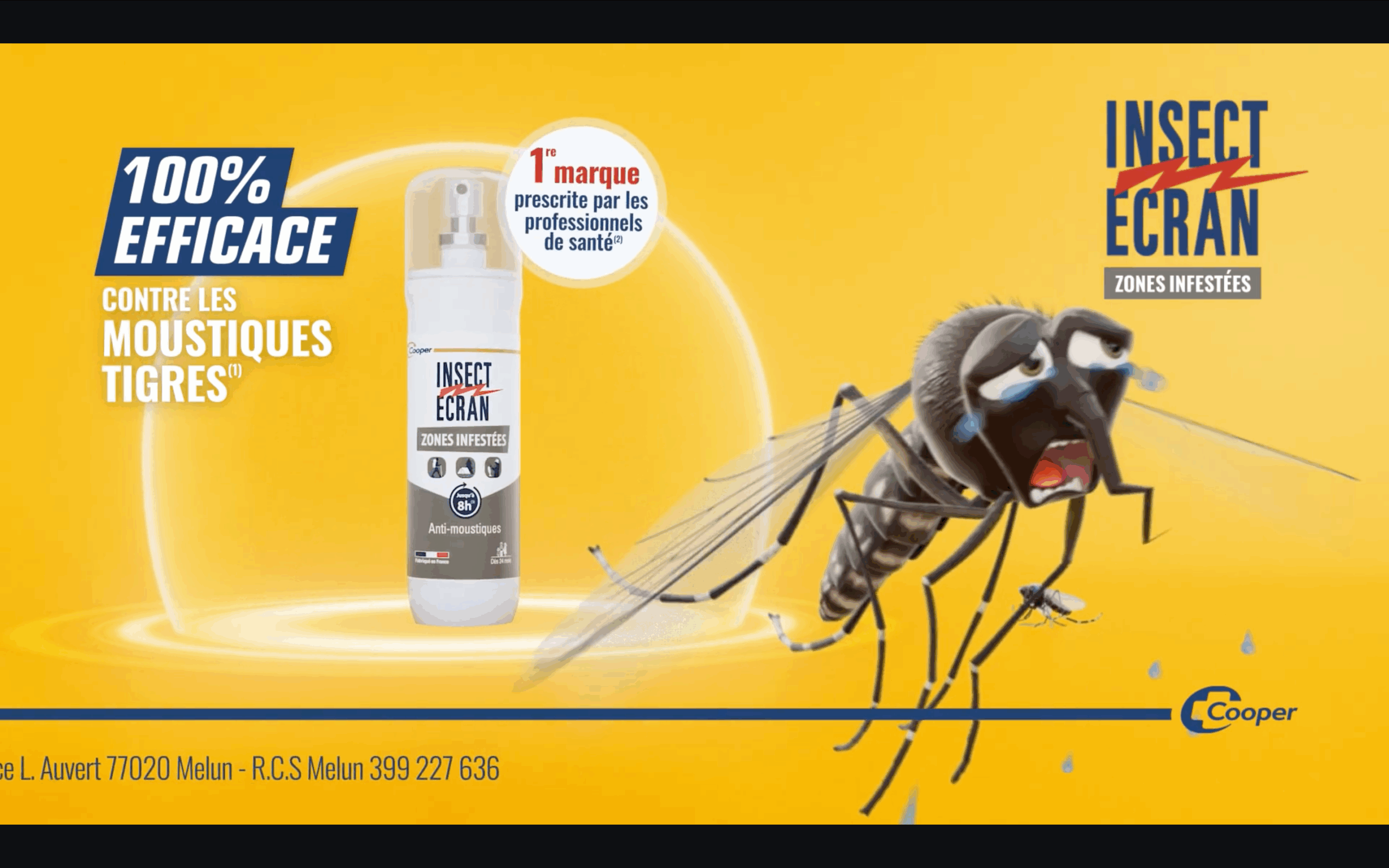 Groupe 361 pique en télé pour Insect Ecran