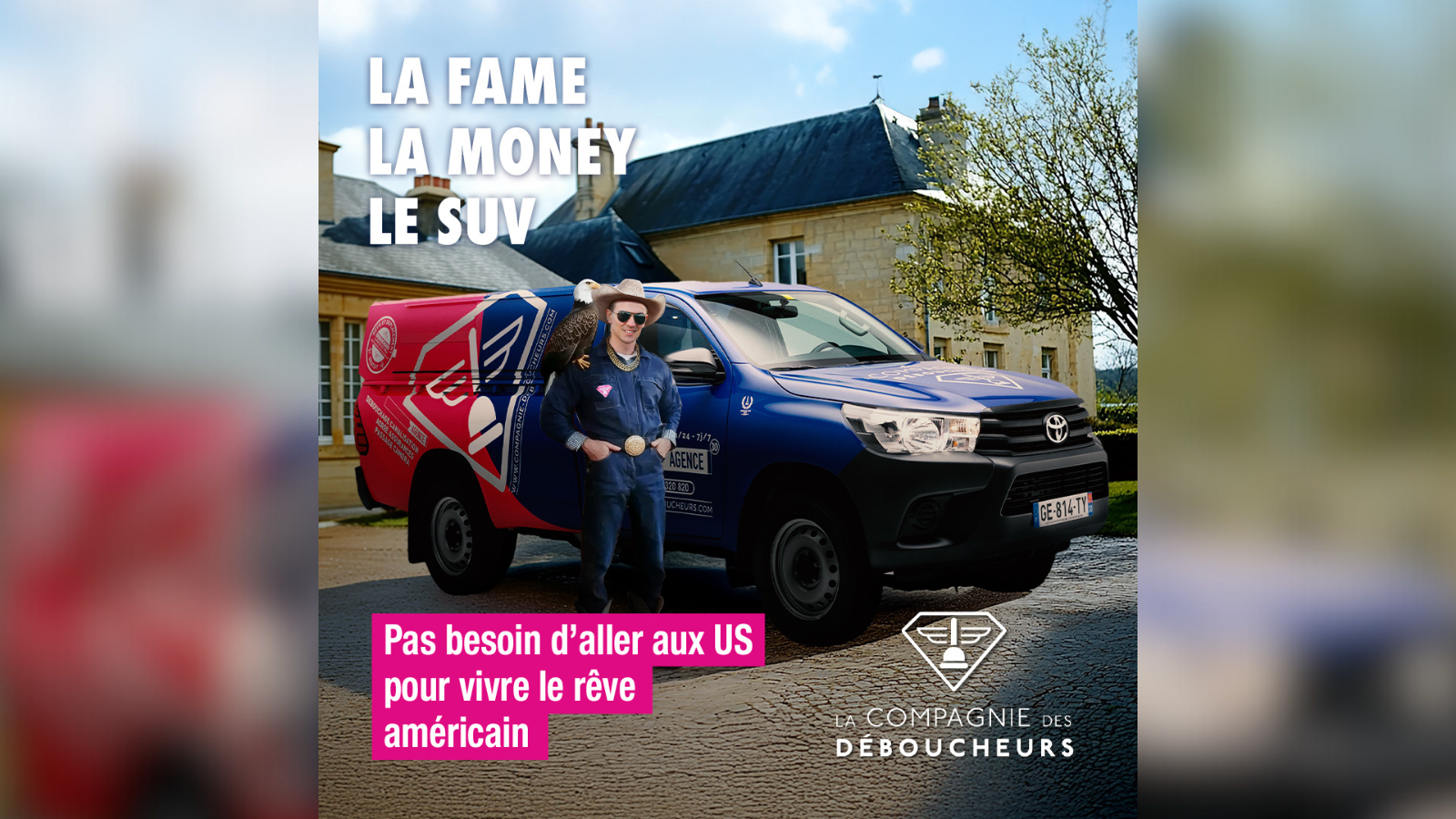 La Compagnie des Déboucheurs, c'est l'Amérique&nbsp;!