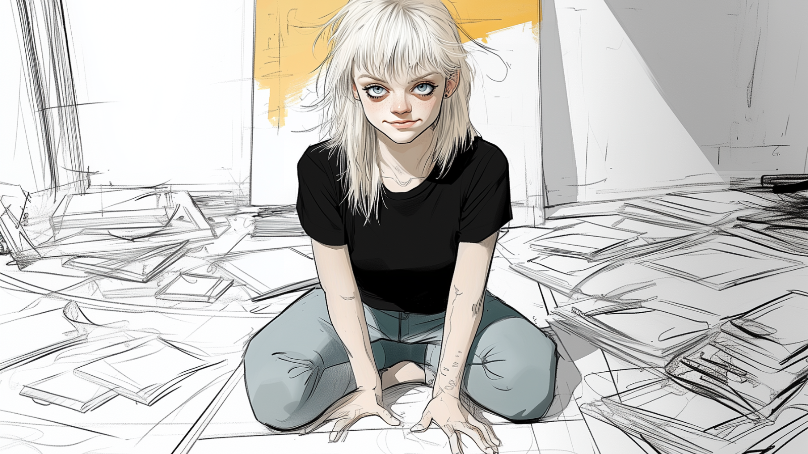 Helo, une BD réalisée avec l’intelligence artificielle