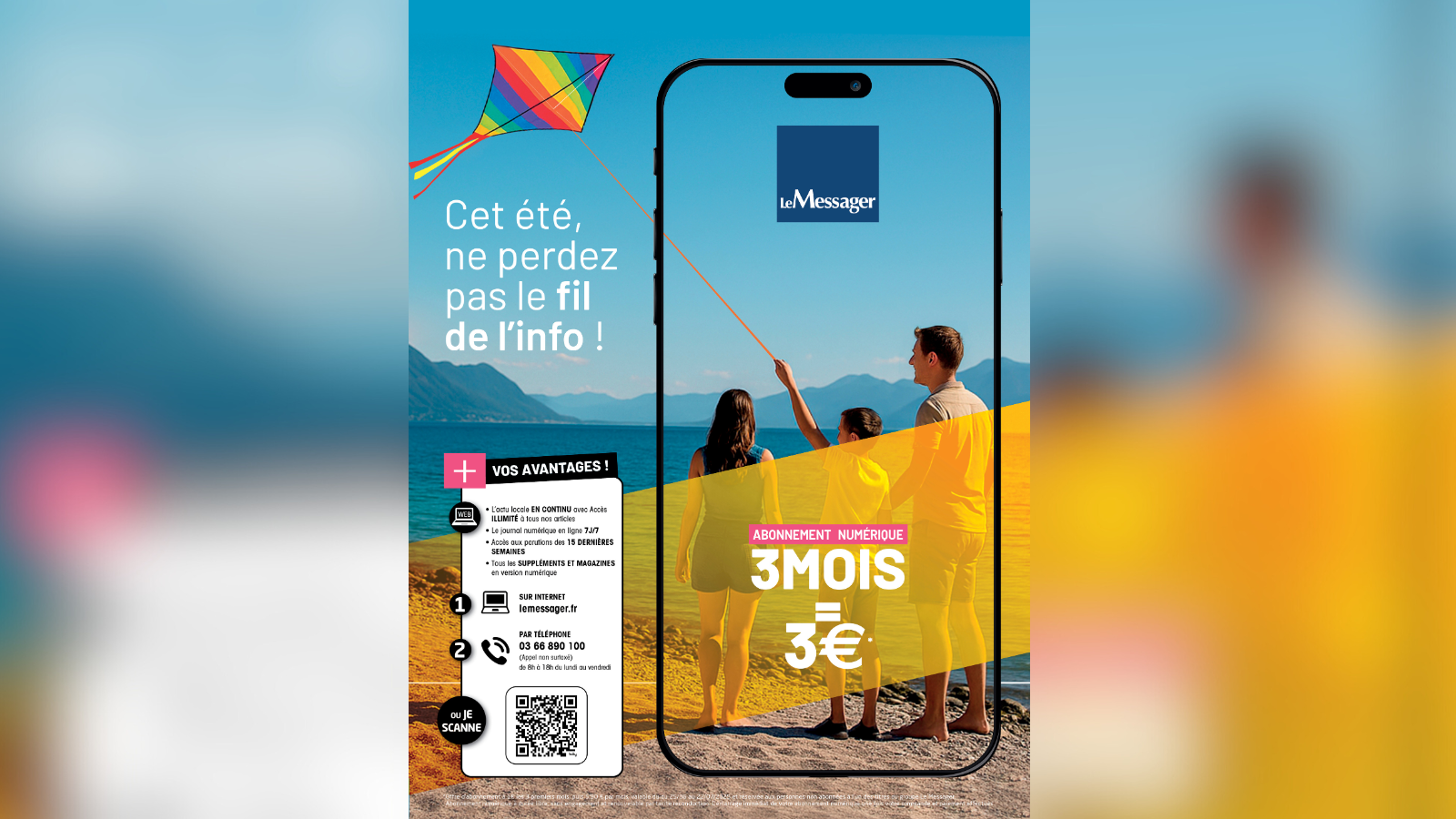 Le Messager fait sa campagne estivale
