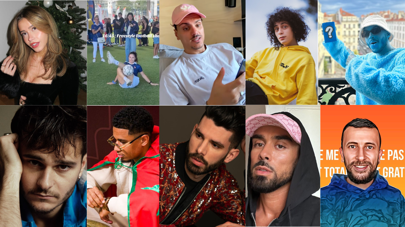 Quels sont les influenceurs de la région les plus suivis sur TikTok&nbsp;?