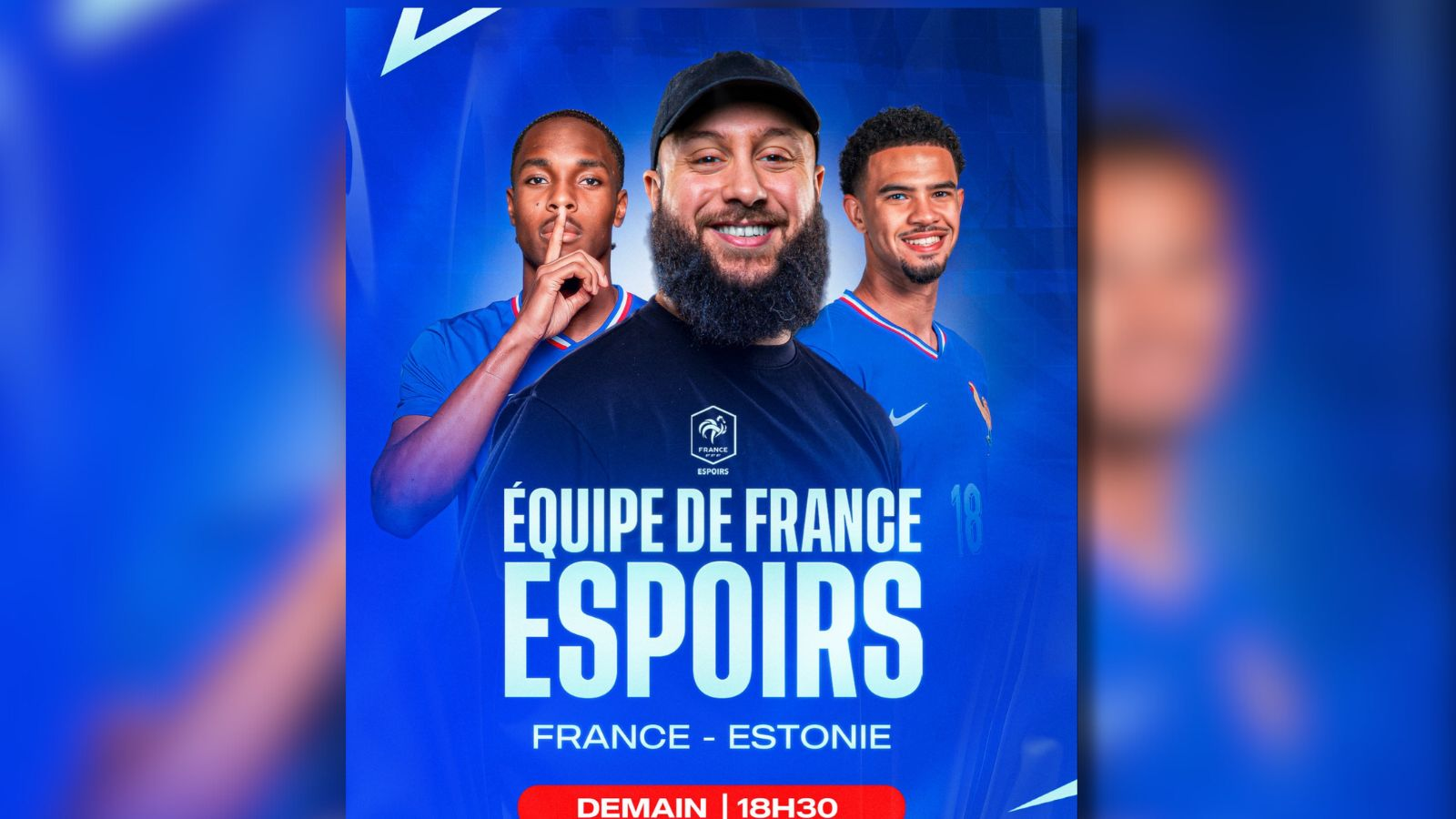 Le streameur lyonnais Zack Nani décroche les droits de l'équipe de France Espoirs