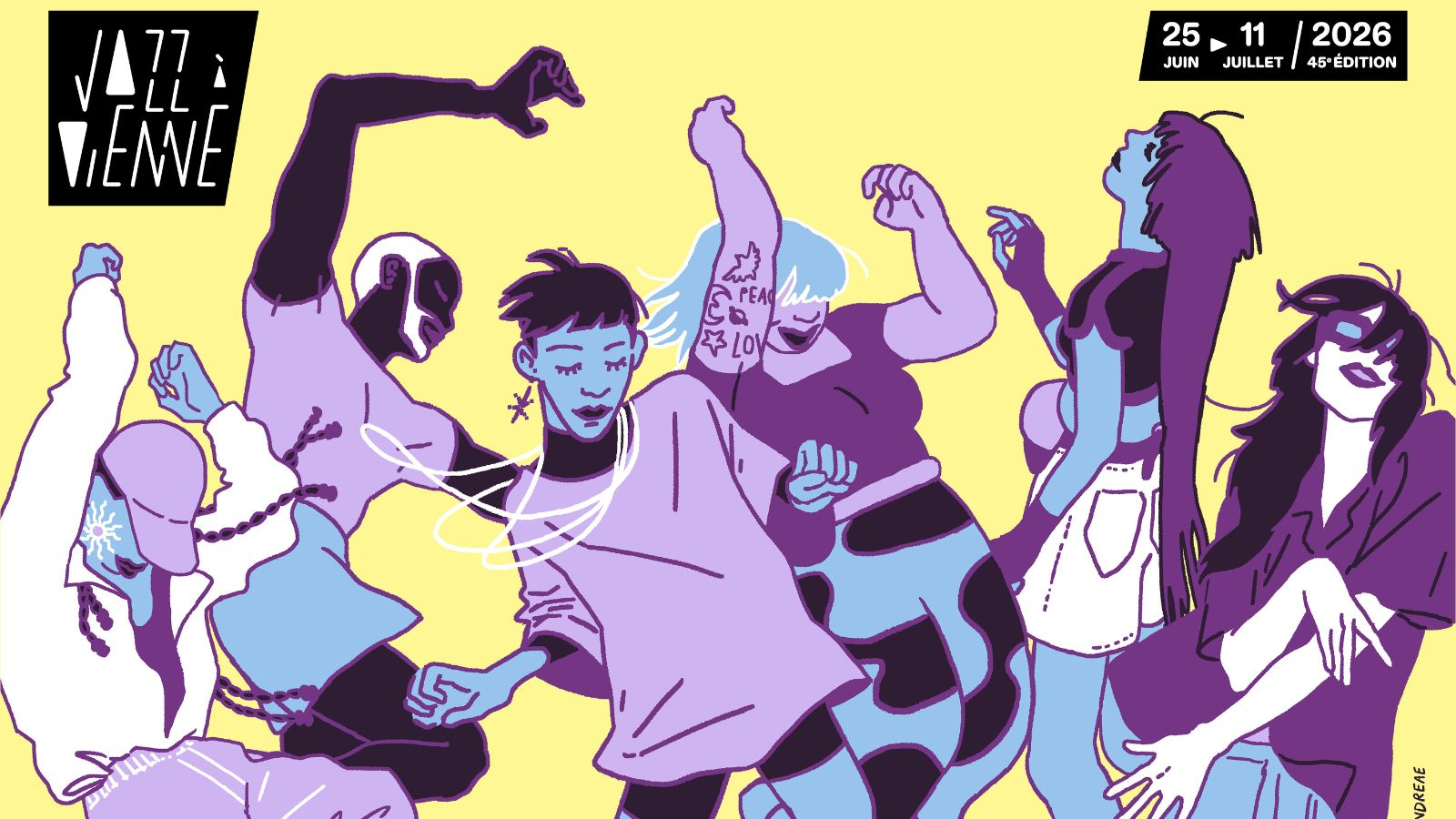 Jazz à Vienne&nbsp;: Lucrèce Andreae signe l'affiche de la 45e édition