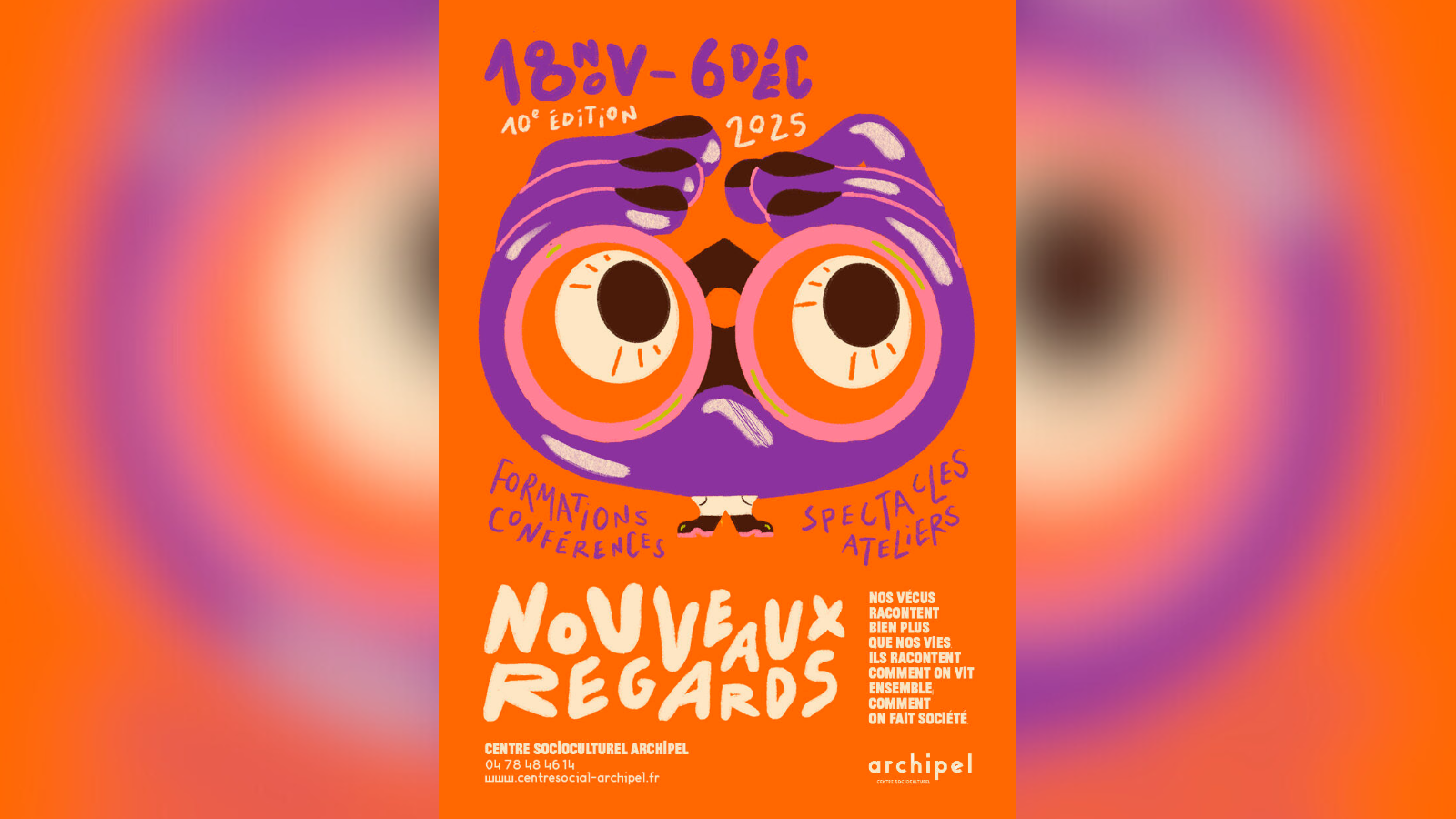 Manon Radicchi réalise l'affiche de « Nouveaux regards&nbsp;»