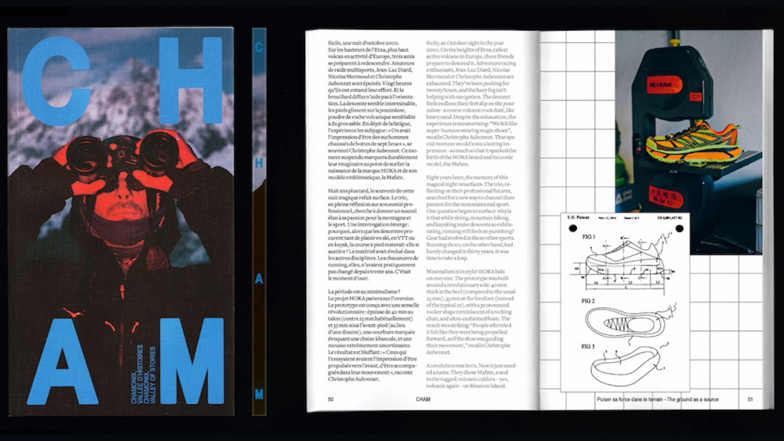 Hoka publie un city guide sur Chamonix