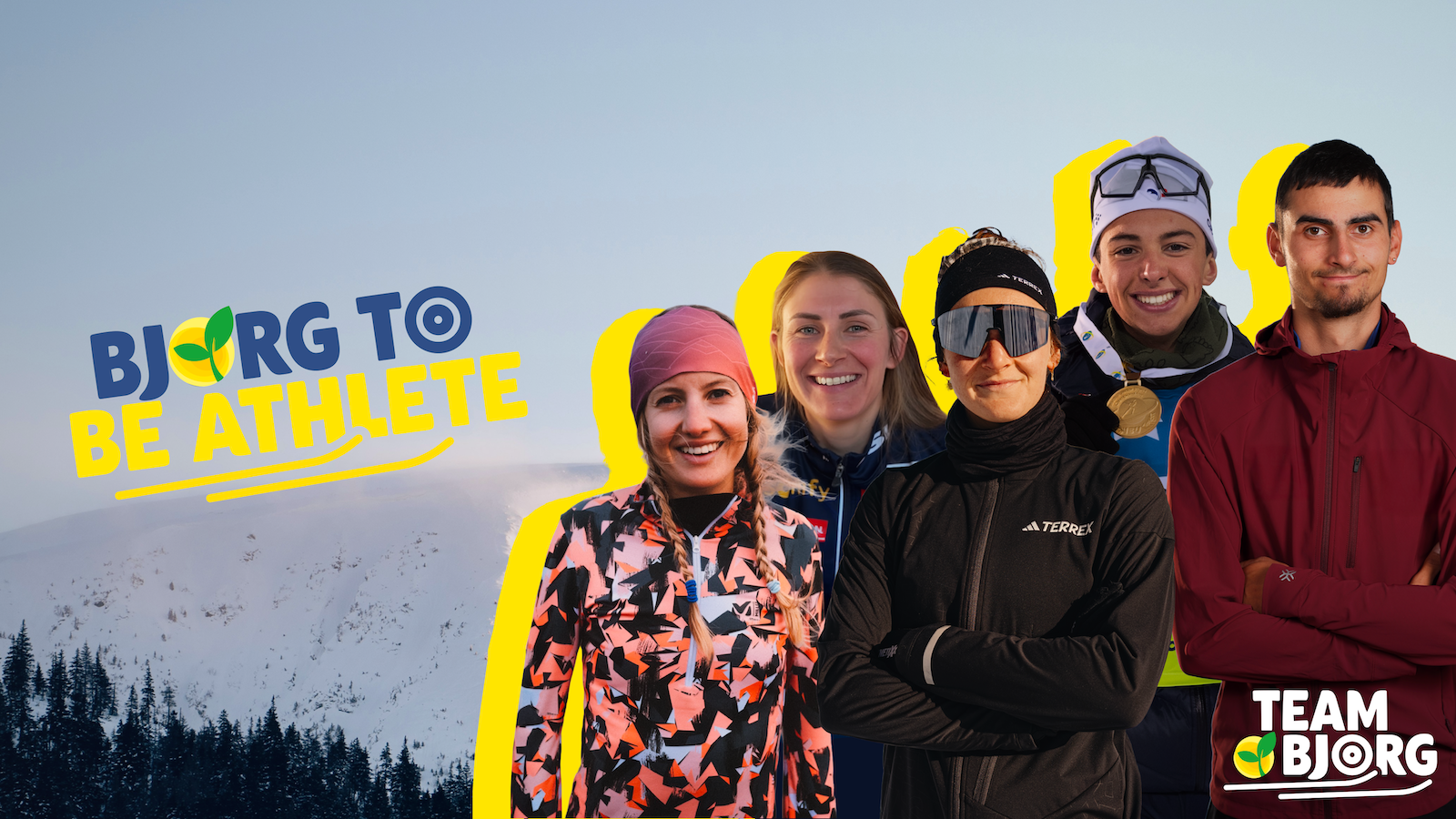 Bjorg se met au sport