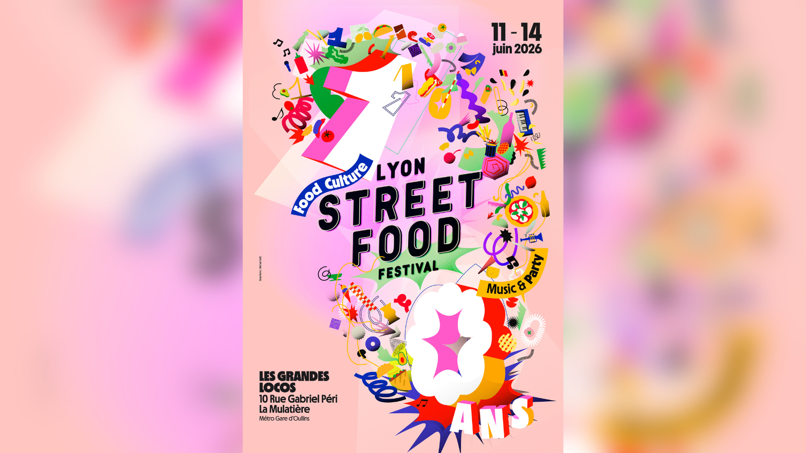 Le Lyon Street Food Festival révèle sa nouvelle affiche