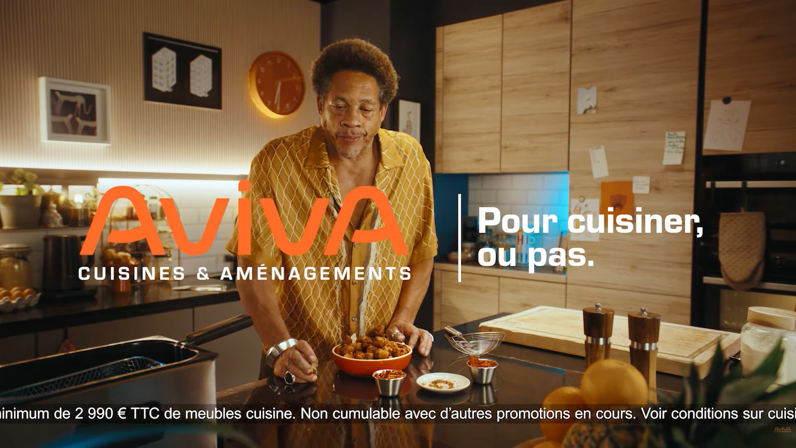 Joey Starr fait ses « anti-tutos&nbsp;» pour Cuisines AvivA