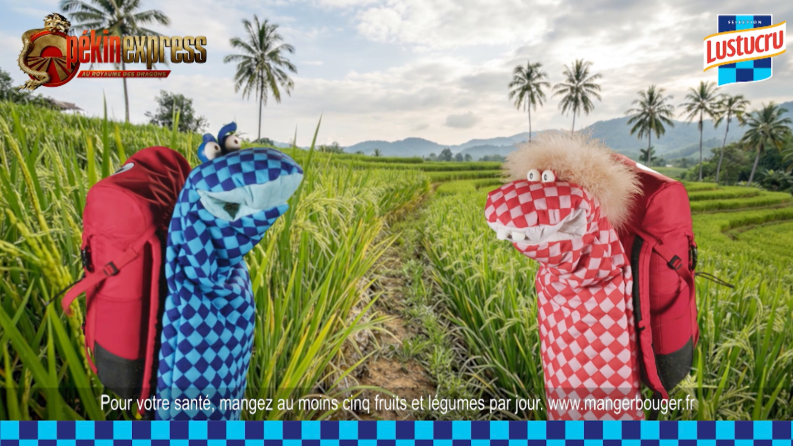 Les maniques de Lustucru Sélection se lancent avant Pékin Express