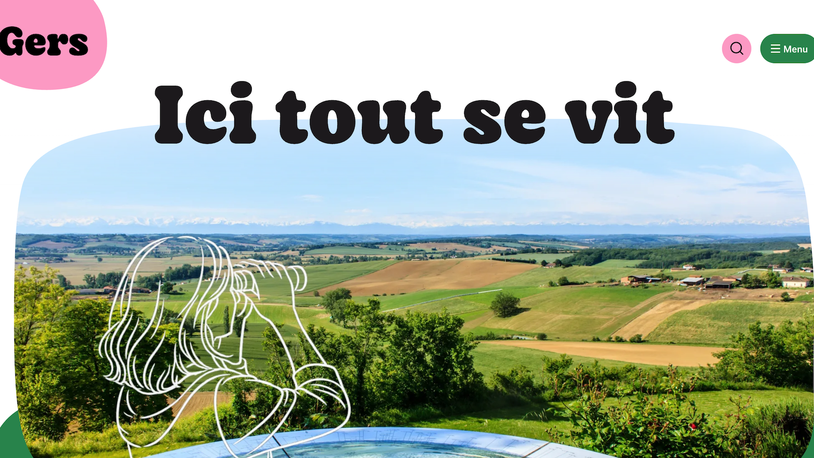 Iris Interactive concocte le site de la destination Gers