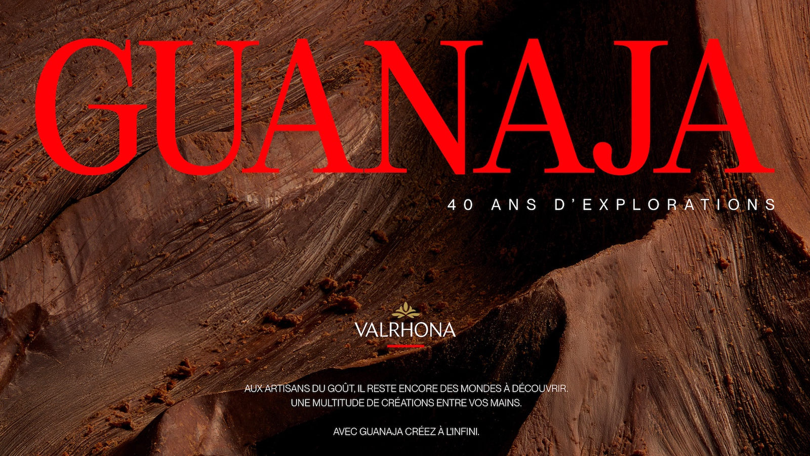 Valrhona fête les 40 ans du Guanaja au Petit Palais