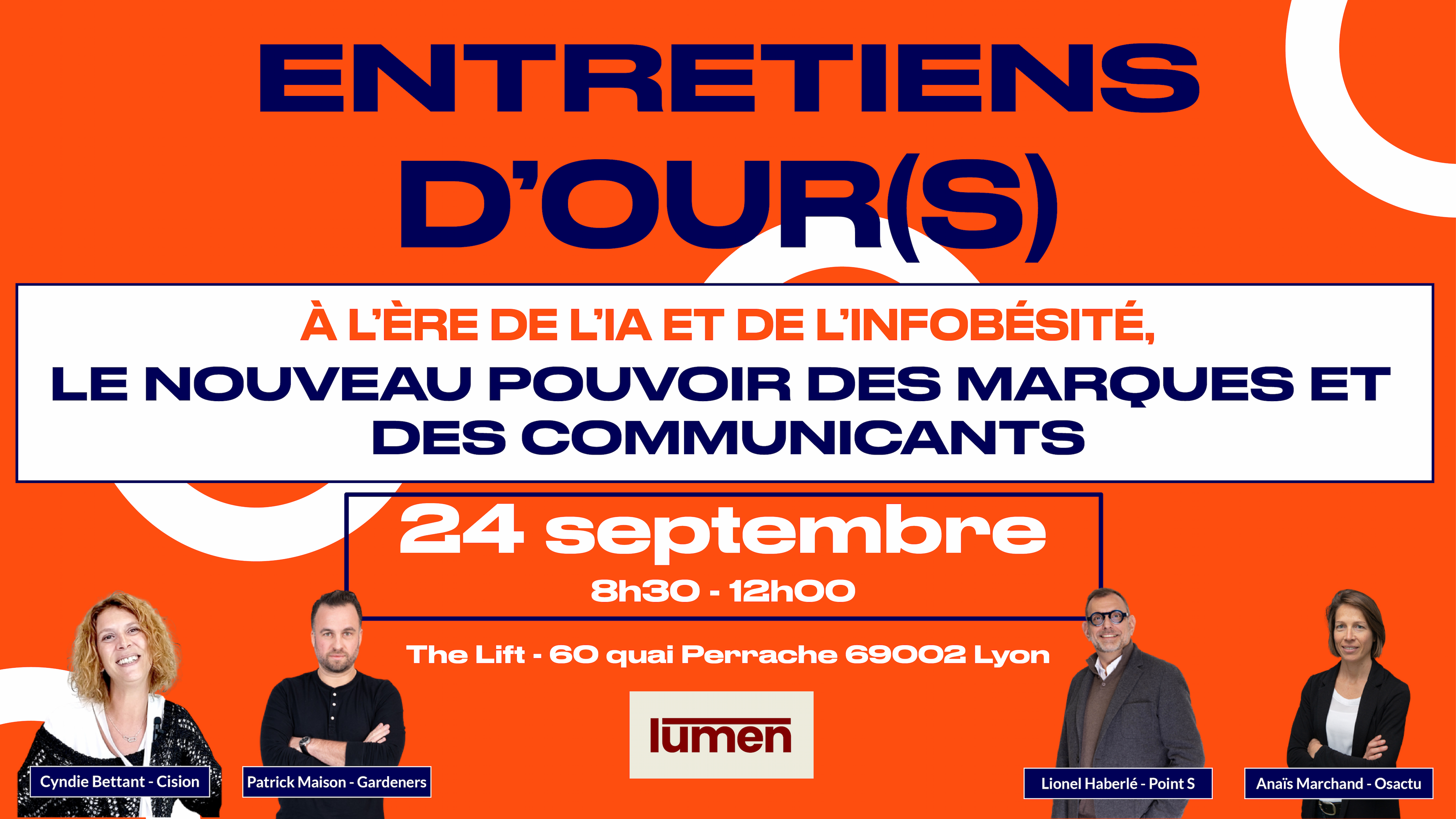 Entretiens d’OUR(S)&nbsp;: À l'ère de l'IA et de l'infobésité, le nouveau pouvoir des marques et des communicants