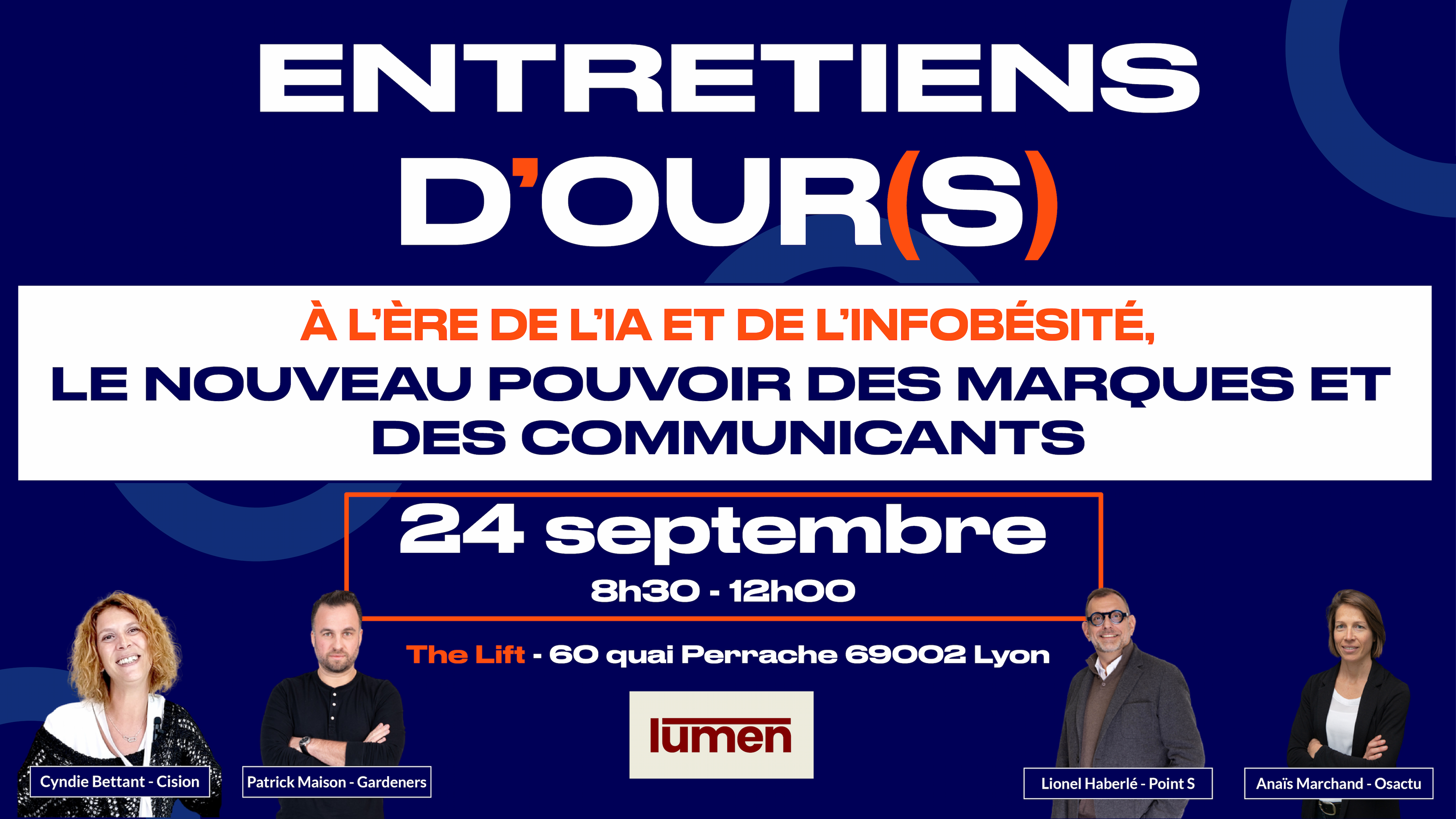 Entretiens d’OUR(S)&nbsp;: À l'ère de l'IA et de l'infobésité, le nouveau pouvoir des marques et des communicants
