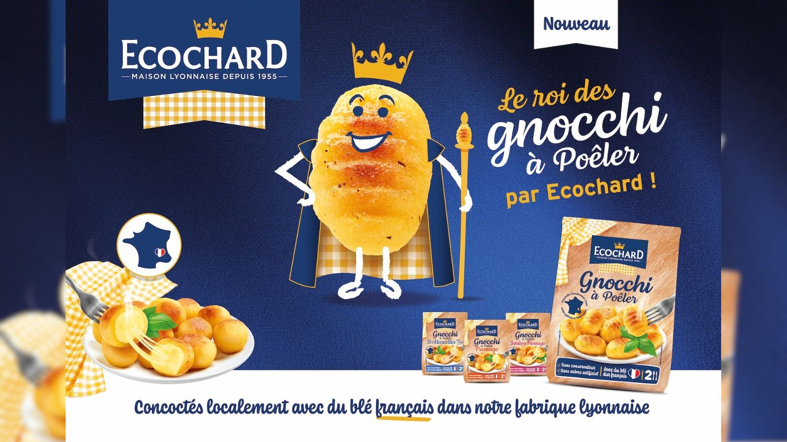 Empreinte Conseil installe Ecochard sur le segment des gnocchis à poêler
