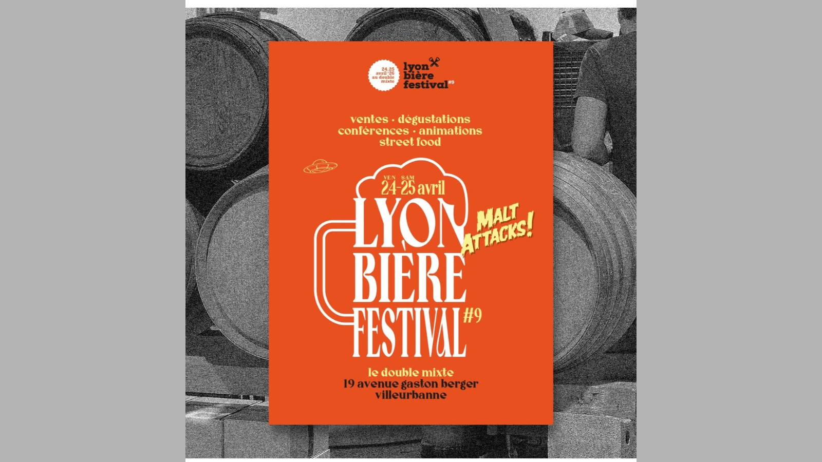 Le Lyon Bière Festival n’aura pas lieu