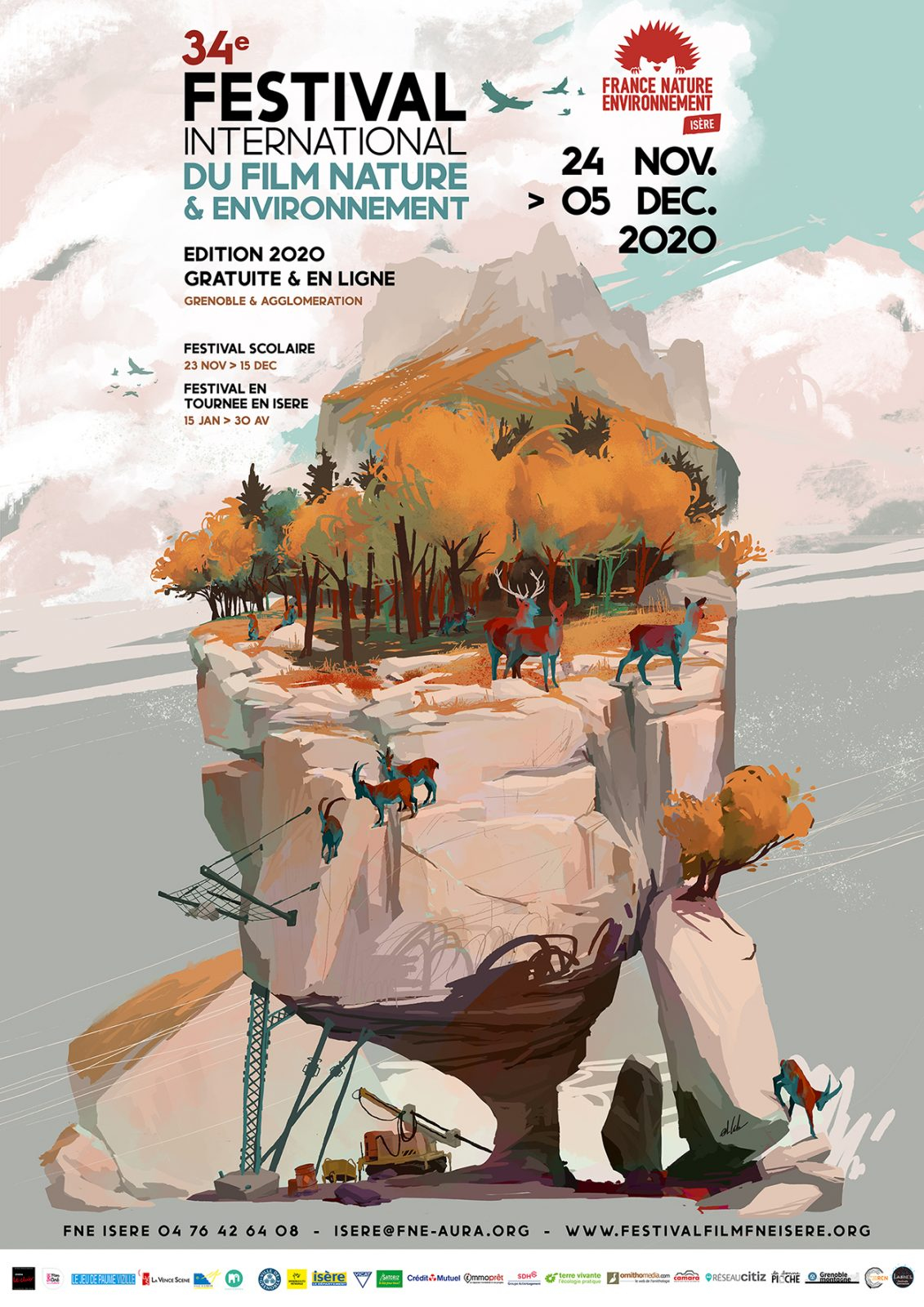 Le festival du Film Nature & Environnement 100&nbsp;% en ligne