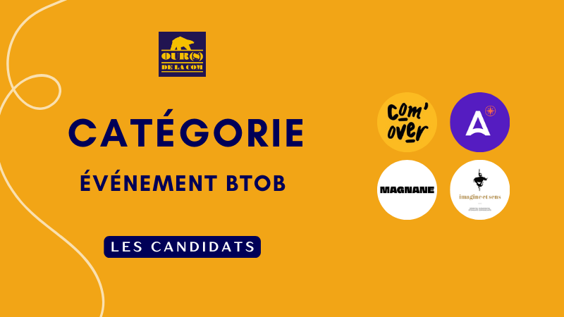 ODLC 2024&nbsp;: les candidats de la catégorie « événement BtoB&nbsp;»