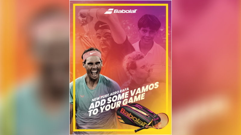 Babolat lance sa nouvelle collection avec Rafael Nadal