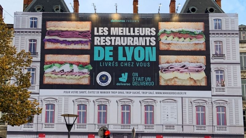 L'agence Cru fait le shooting pour une campagne de Deliveroo