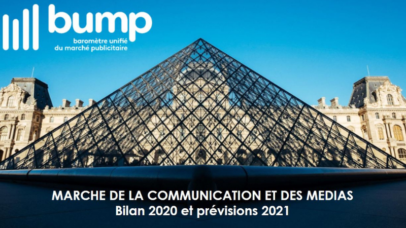 Bilan 2020&nbsp;: le marché publicitaire a reculé de 11,4&nbsp;%