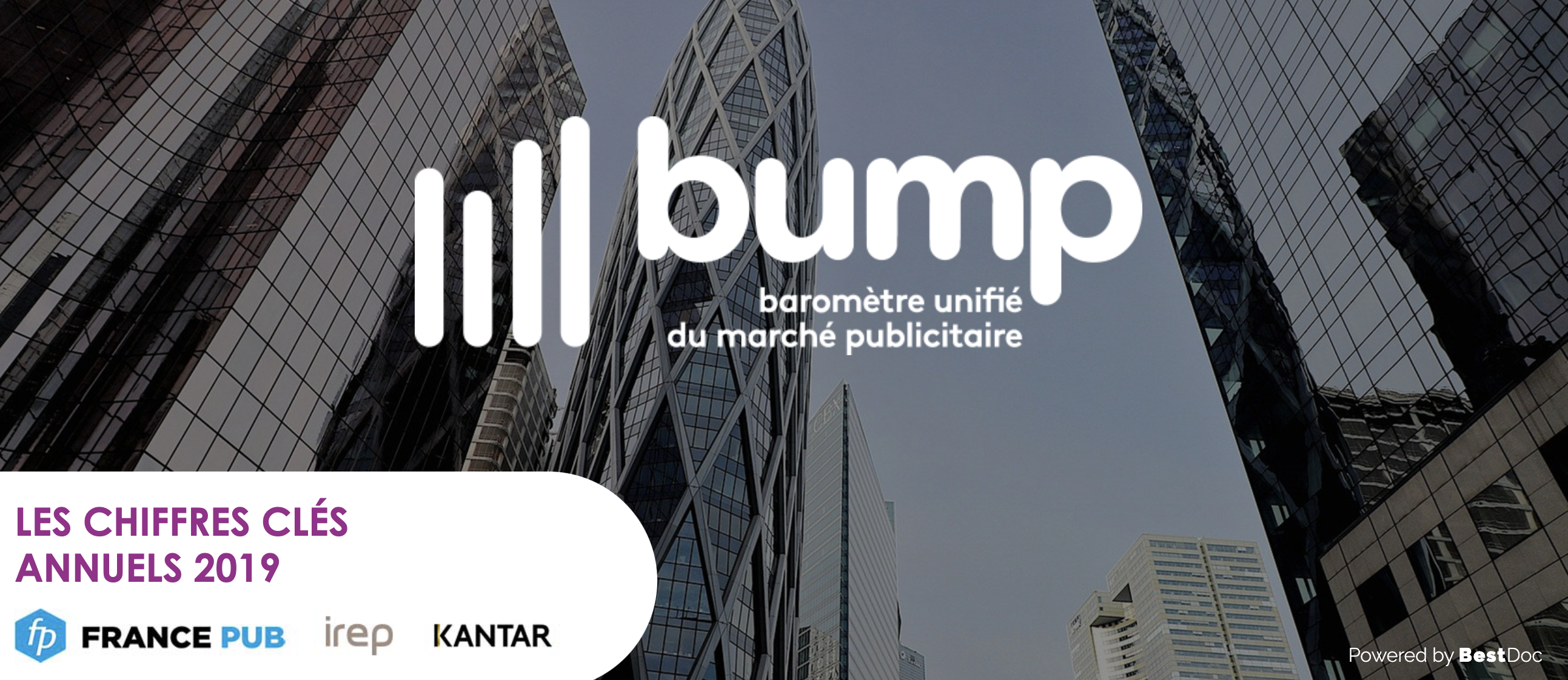 BUMP 2019&nbsp;: 15 milliards d'euros de recettes publicitaires pour les médias