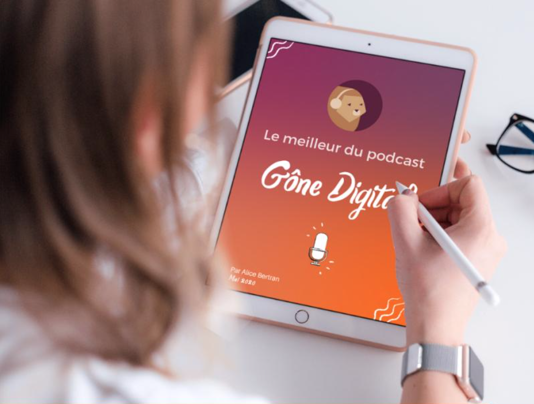 Alice Bertran sort un livre blanc tiré de son podcast Gône Digital