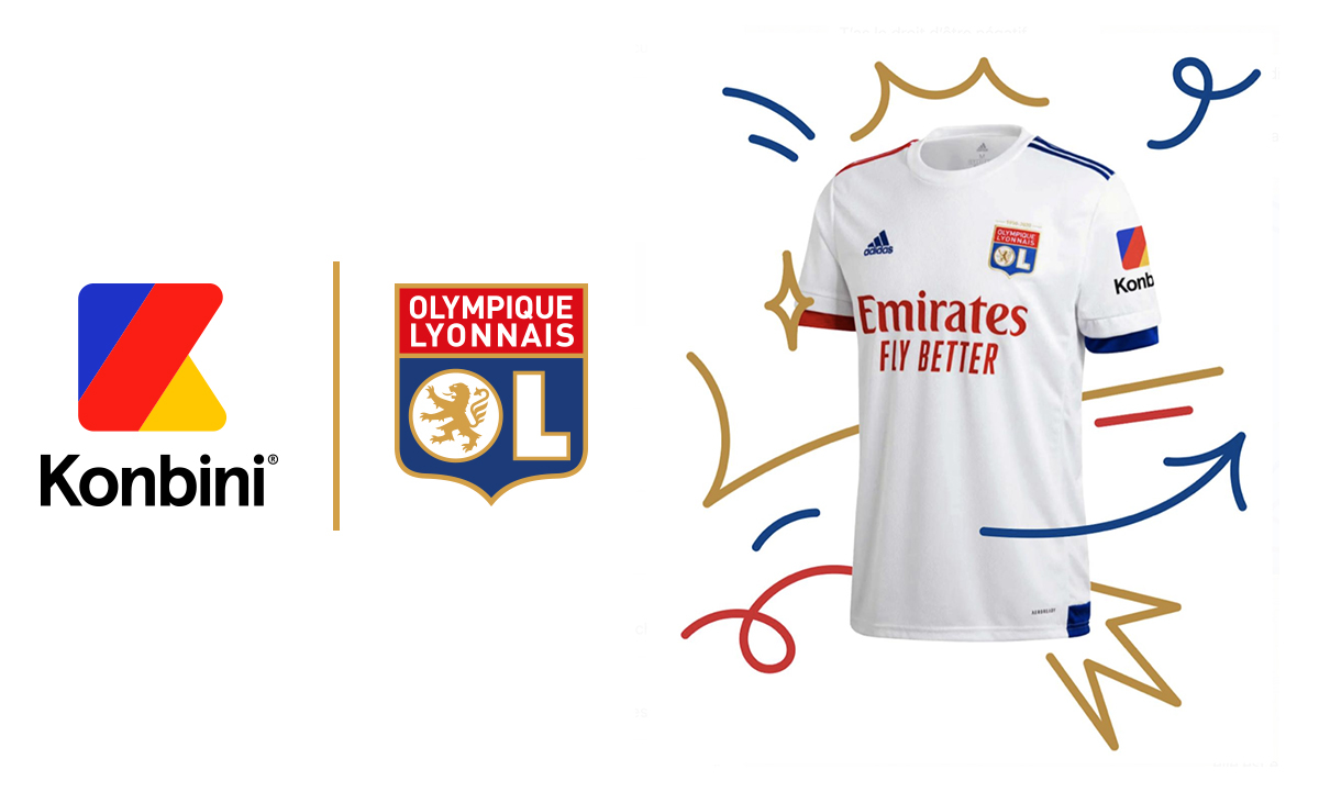 Konbini est le nouveau sponsor et partenaire média de l’OL