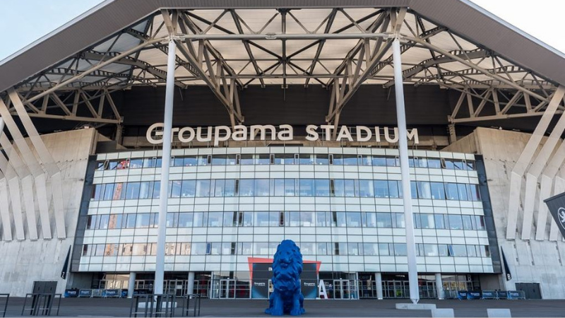 Le Groupama Stadium dans le top 5 des arenas les plus connues