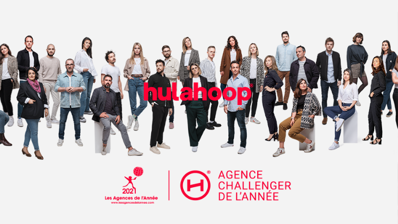 Hula Hoop est « l’agence Challenger de l’année&nbsp;» 2021