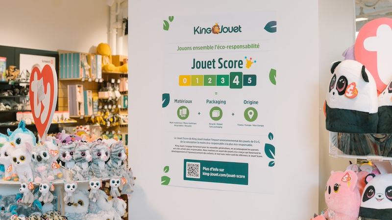 King Jouet lance son Jouet Score écoresponsable