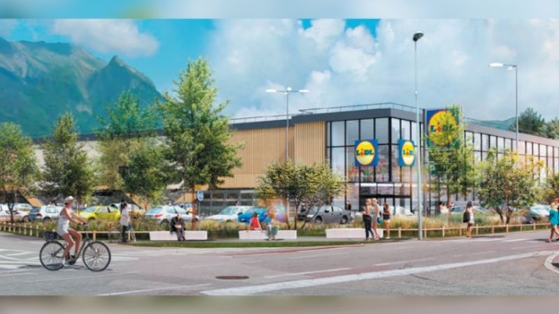 Lidl présente son nouveau concept à Albertville