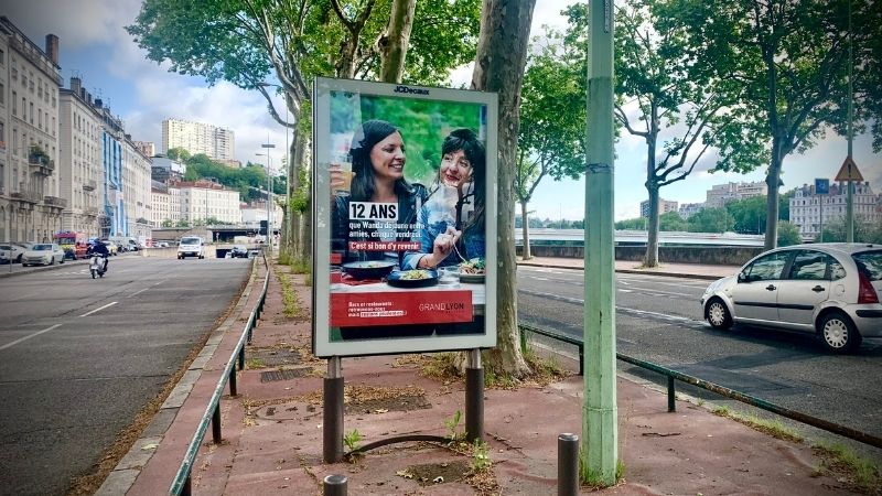 La Métropole de Lyon salue la réouverture des terrasses avec Magazine