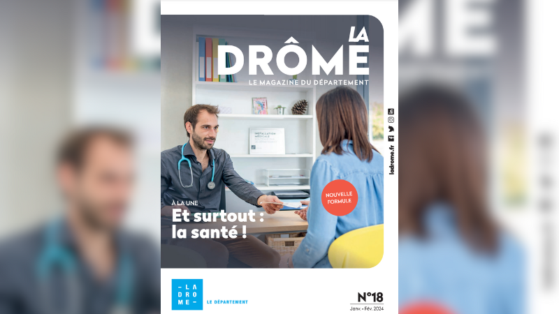 Le magazine « La Drôme&nbsp;» se renouvelle