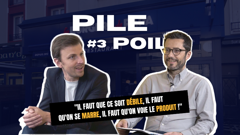 Pile-Poil #3&nbsp;: l'émission avec Yves Hecker (Les Burgers de Papa)